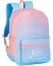 Školski ruksak Marshmallow Rainbow - Ružičasti, s 1 pretincem - 2t