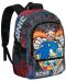 Školski ruksak Karactermania Sonic - Fan, Checkpoint - 3t
