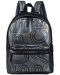 Školski ruksak S. Cool Super Pack - Metallic Black, s 1 pretincem - 1t