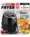 Aparat za zdravu prehranu Elekom - 20126, Air Fryer, 1200 W, 2.6l, crni - 7t