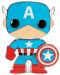 Bedž Funko POP! Marvel: Avengers - Captain America #07 - 1t